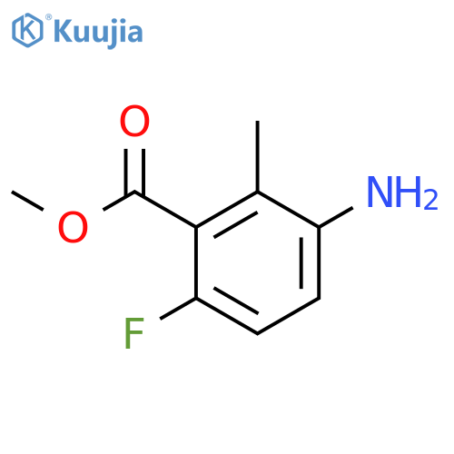 Methyl 3-Amino-6-Fluoro-2-Methylbenzoate structure