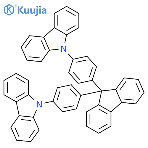 9H-Carbazole, 9,9'-(9H-fluoren-9-ylidenedi-4,1-phenylene)bis- structure