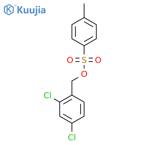 Benzenemethanol, 2,4-dichloro-, 1-(4-methylbenzenesulfonate) structure