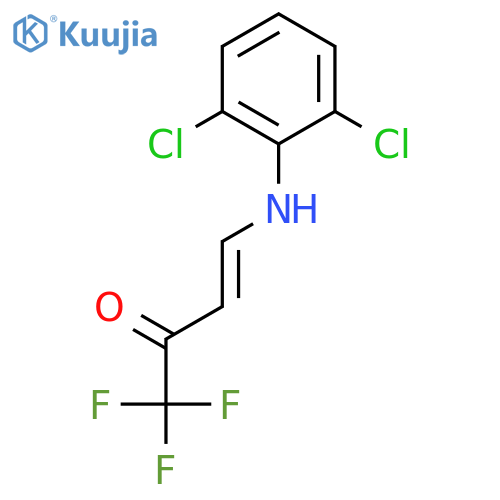 3-BUTEN-2-ONE, 4-[(2,6-DICHLOROPHENYL)AMINO]-1,1,1-TRIFLUORO- structure