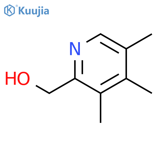 2-Pyridinemethanol, 3,4,5-trimethyl- structure