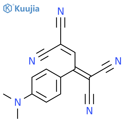 2-[4-(Dimethylamino)phenyl]buta-1,3-diene-1,1,4,4-tetracarbonitrile structure