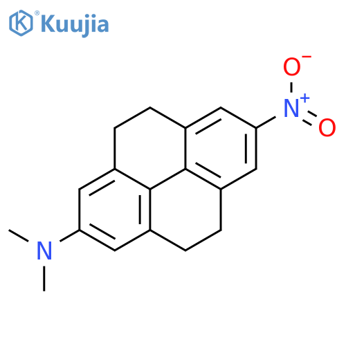 N,N-Dimethyl-7-nitro-4,5,9,10-tetrahydropyren-2-amine structure