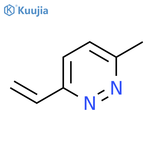 3-methyl-6-vinylpyridazine structure