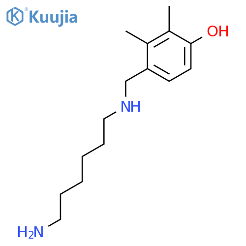 [[(6-aminohexyl)amino]methyl]dimethylphenol structure