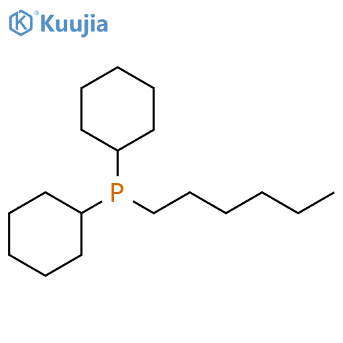 Phosphine,dicyclohexylhexyl- structure