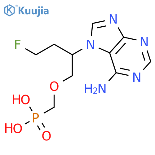 PHOSPHONIC ACID, [[2-(6-AMINO-7H-PURIN-7-YL)-4-FLUOROBUTOXY]METHYL]- structure
