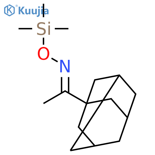 ETHANONE, 1-TRICYCLO[3.3.1.13,7]DEC-1-YL-, O-(TRIMETHYLSILYL)OXIME structure