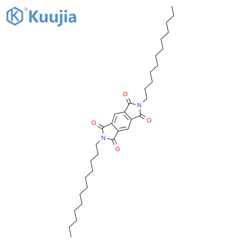 Benzo[1,2-c:4,5-c']dipyrrole-1,3,5,7(2H,6H)-tetrone, 2,6-didodecyl- structure