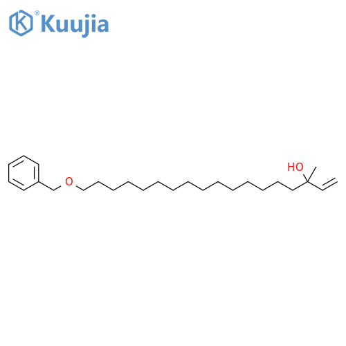 1-Octadecen-3-ol, 3-methyl-18-(phenylmethoxy)- structure
