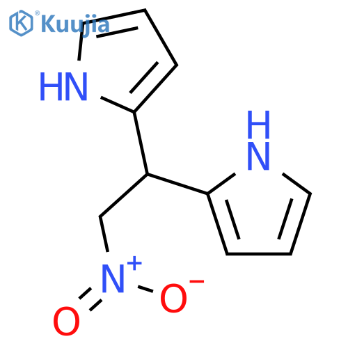 1H-PYRROLE, 2,2'-(2-NITROETHYLIDENE)BIS- structure