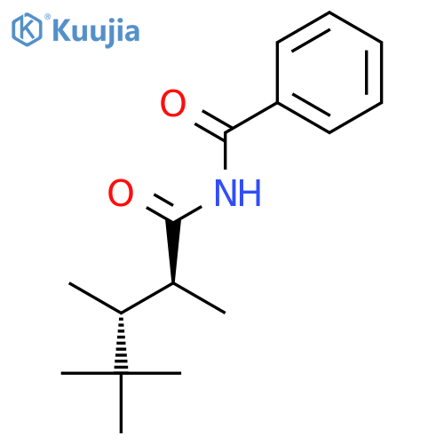 BENZAMIDE, N-[(2S,3R)-2,3,4,4-TETRAMETHYL-1-OXOPENTYL]- structure