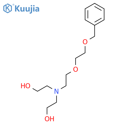 ETHANOL, 2,2'-[[2-[2-(PHENYLMETHOXY)ETHOXY]ETHYL]IMINO]BIS- structure