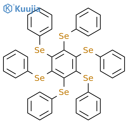 1,1',1'',1''',1'''',1'''''-(Benzene-1,2,3,4,5,6-hexaylhexaselanyl)hexabenzene structure