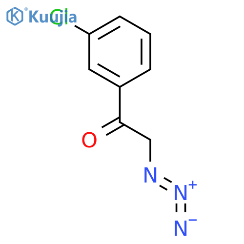 ETHANONE, 2-AZIDO-1-(3-CHLOROPHENYL)- structure