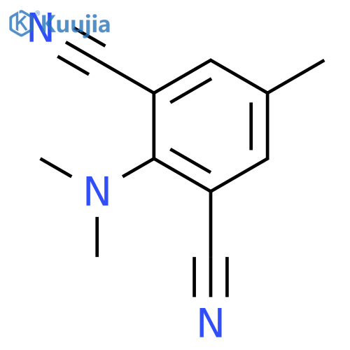 1,3-BENZENEDICARBONITRILE, 2-(DIMETHYLAMINO)-5-METHYL- structure