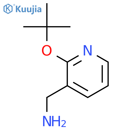 3-(Aminomethyl)-2-tert-butoxypyridine structure