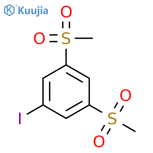 1-Iodo-3,5-bis(methylsulfonyl)benzene structure