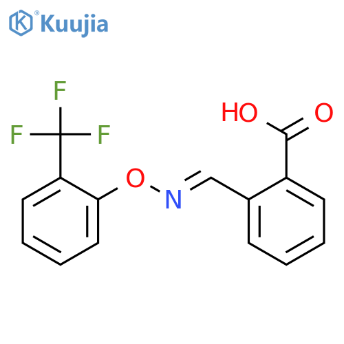 BENZOIC ACID, 2-[(E)-[[2-(TRIFLUOROMETHYL)PHENOXY]IMINO]METHYL]- structure