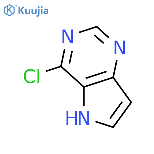 4-Chloro-5H-pyrrolo[3,2-d]pyrimidine structure