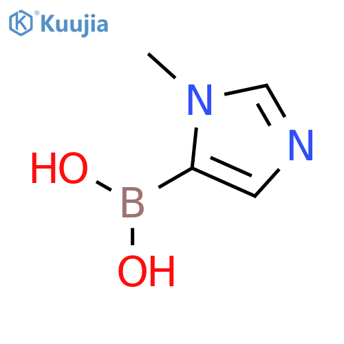 1-Methyl-1H-imidazole-5-boronic Acid structure