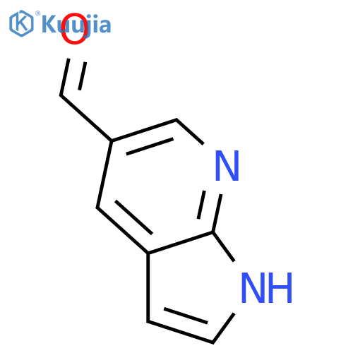 1H-Pyrrolo[2,3-b]pyridine-5-carbaldehyde structure