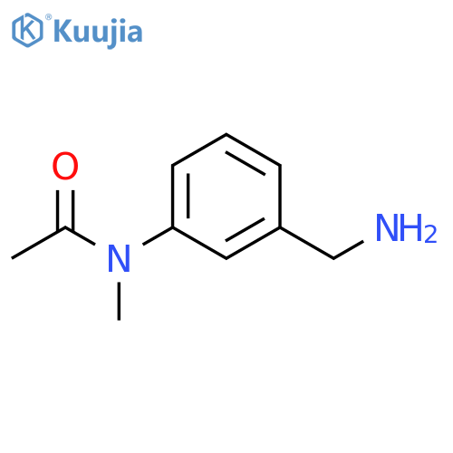 N-3-(aminomethyl)phenyl-N-methylacetamide structure