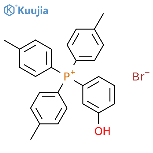 PHOSPHONIUM, (3-HYDROXYPHENYL)TRIS(4-METHYLPHENYL)-, BROMIDE structure