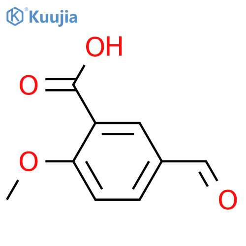 5-Formyl-2-methoxybenzoic acid structure