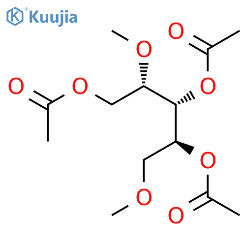 L-ARABINITOL, 1,4-DI-O-METHYL-, TRIACETATE structure