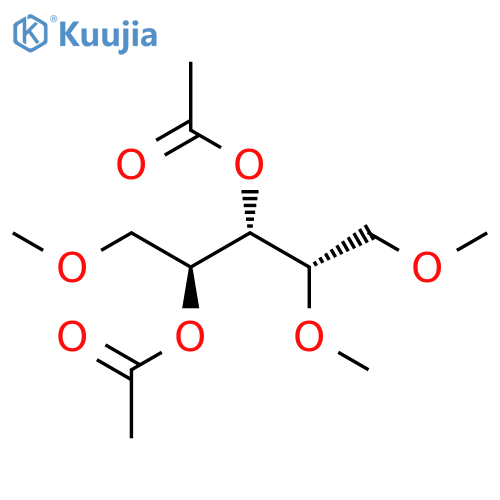L-ARABINITOL, 1,2,5-TRI-O-METHYL-, DIACETATE structure