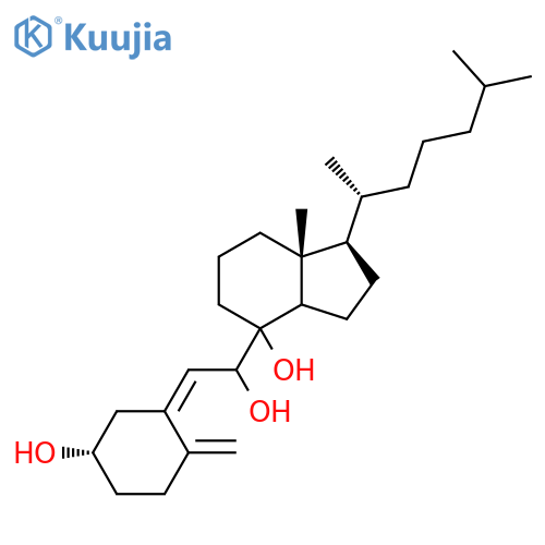 7,8-dihydroxy-7,8-dihydrovitamin D3 structure