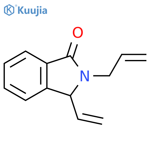 3-ethenyl-2,3-dihydro-2-(2-propen-1-yl)-1H-Isoindol-1-one structure