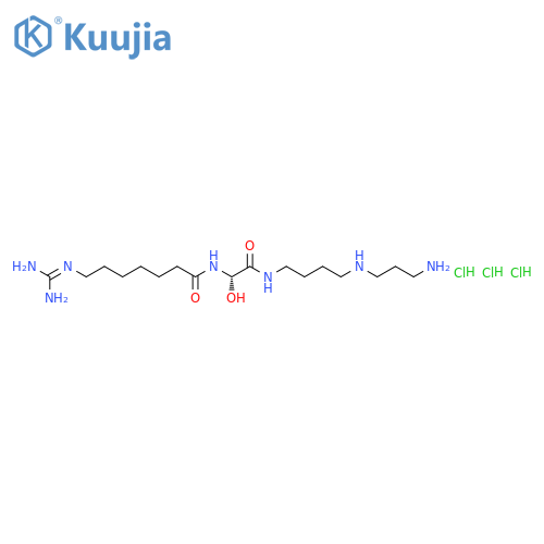 (-)-15-Deoxyspergualin Trihydrochloride structure