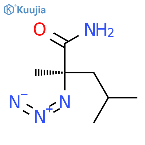 PENTANAMIDE, 2-AZIDO-2,4-DIMETHYL-, (2R)- structure