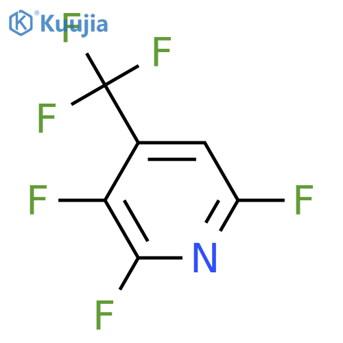 2,3,6-Trifluoro-4-(trifluoromethyl)pyridine structure