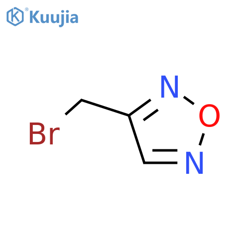3-(bromomethyl)-1,2,5-oxadiazole structure