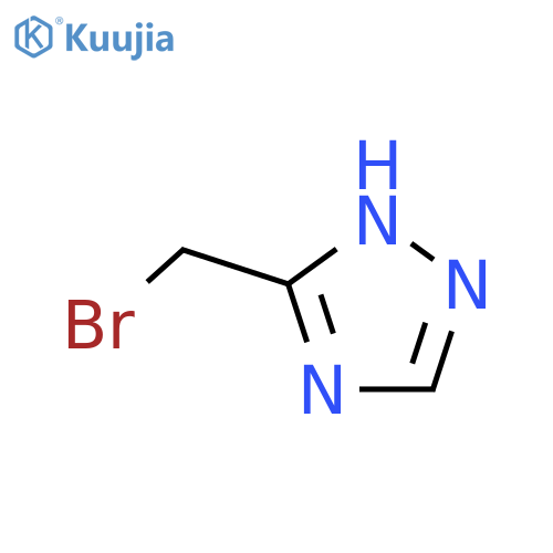 1H-1,2,4-Triazole, 3-(bromomethyl)- structure
