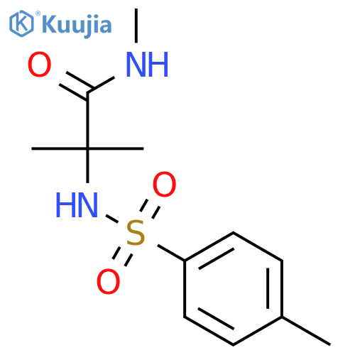 Propanamide, N,2-dimethyl-2-[[(4-methylphenyl)sulfonyl]amino]- structure