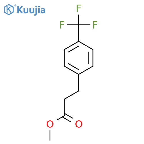methyl 3-(4-trifluoromethylphenyl)propanoate structure
