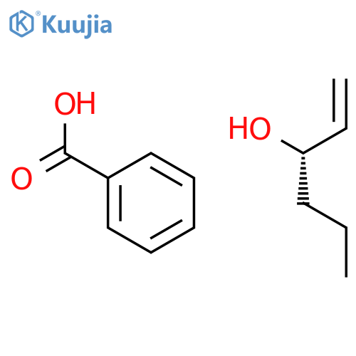 1-HEXEN-3-OL, BENZOATE, (3S)- structure
