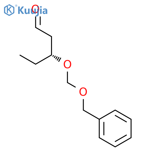 PENTANAL, 3-[(PHENYLMETHOXY)METHOXY]-, (3R)- structure