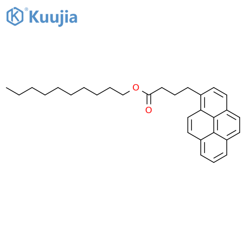 Decyl 4-(pyren-1-YL)butanoate structure