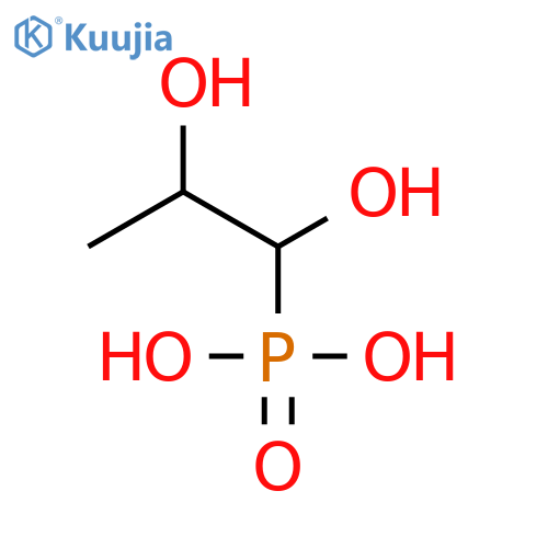PHOSPHONIC ACID, (1,2-DIHYDROXYPROPYL)- structure