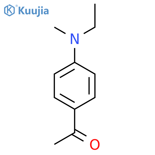 1-{4-ethyl(methyl)aminophenyl}ethan-1-one structure