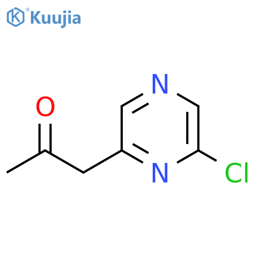 1-(6-chloropyrazin-2-yl)propan-2-one structure