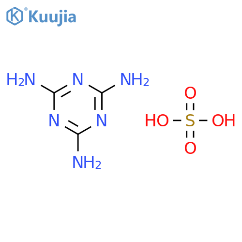 1,3,5-Triazine-2,4,6-triamine,compounds,sulfate structure
