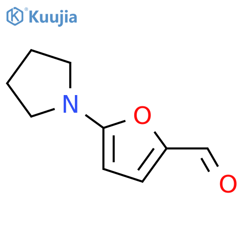 5-(Pyrrolidin-1-yl)furan-2-carbaldehyde structure
