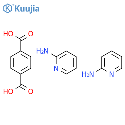 1,4-Benzenedicarboxylic acid, compd. with 2-pyridinamine (1:2) structure