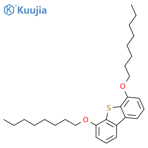 DIBENZOTHIOPHENE, 4,6-BIS(OCTYLOXY)- structure